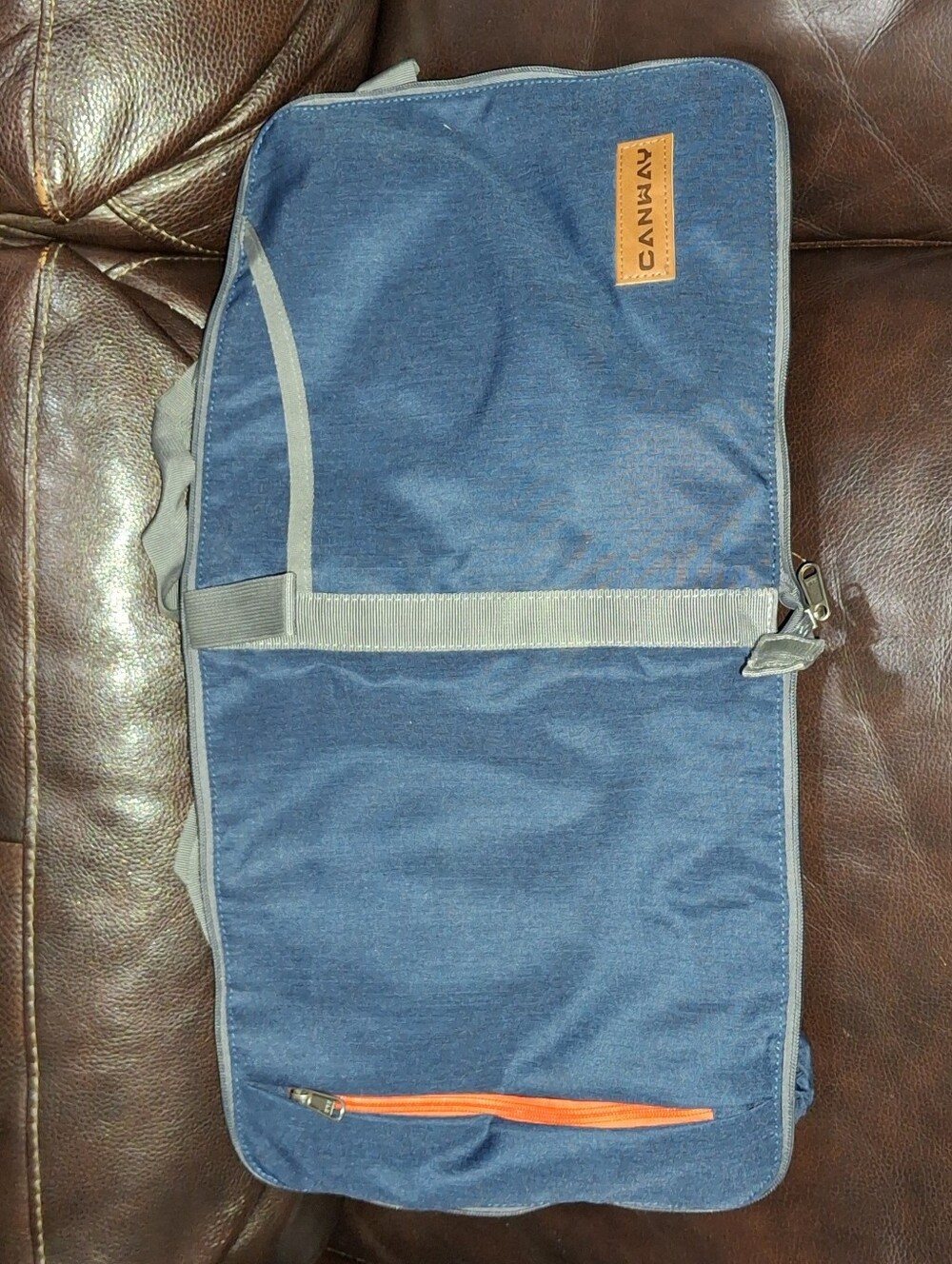 Foldable Duffle Bag - Blue